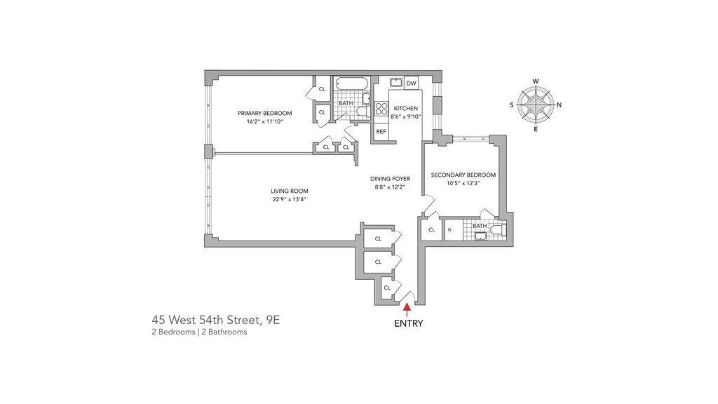 45 West 54th Street, Unit 9E photo 9