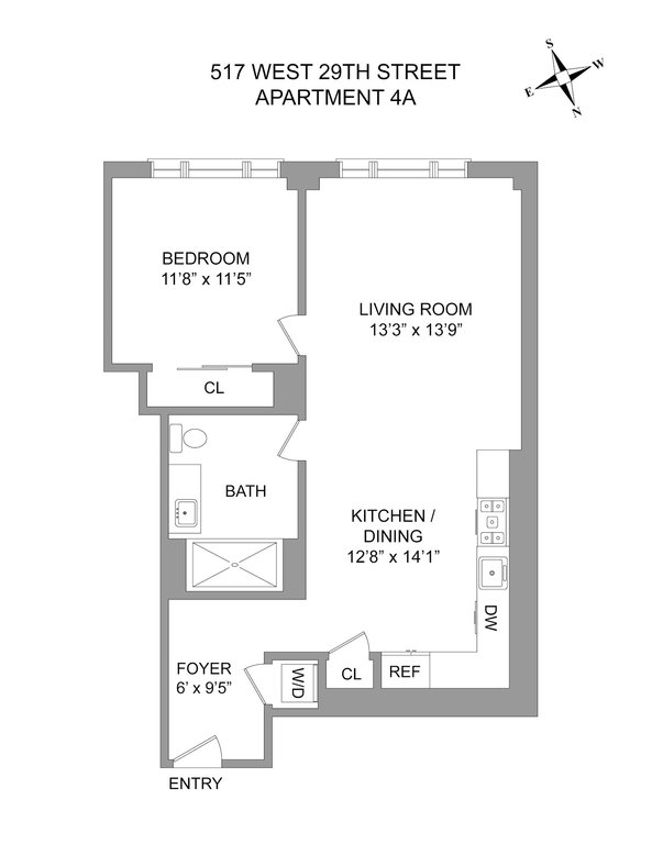 517 West 29th Street, Unit 4A photo 14