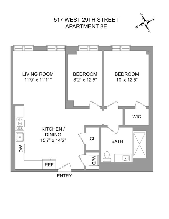 517 West 29th Street, Unit 8E photo 11