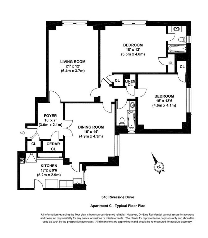 340 Riverside Drive, Unit 6C photo 9