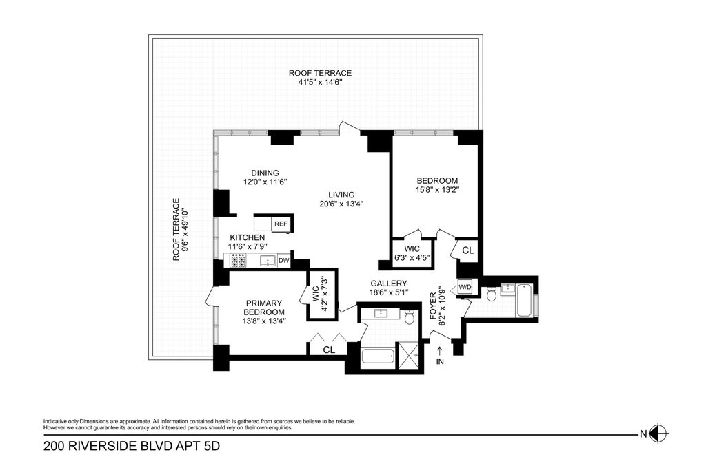 200 Riverside Boulevard, Unit 5D photo 16