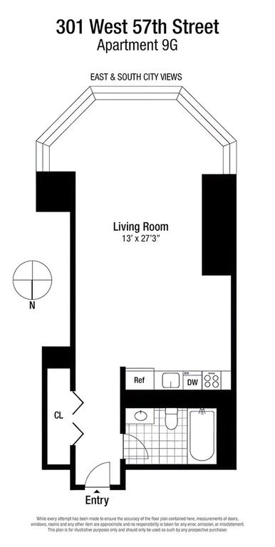 301 West 57th Street, Unit 9G photo 12