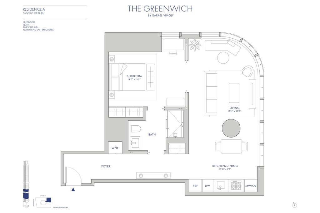 125 Greenwich Street, Unit 34A photo 15