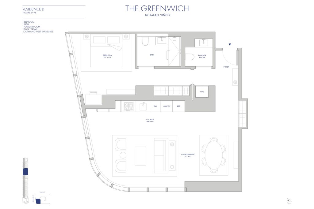 125 Greenwich Street, Unit 74D photo 16