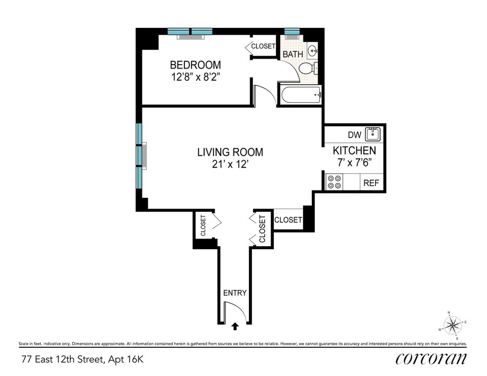 77 East 12th Street, Unit 17K photo 7