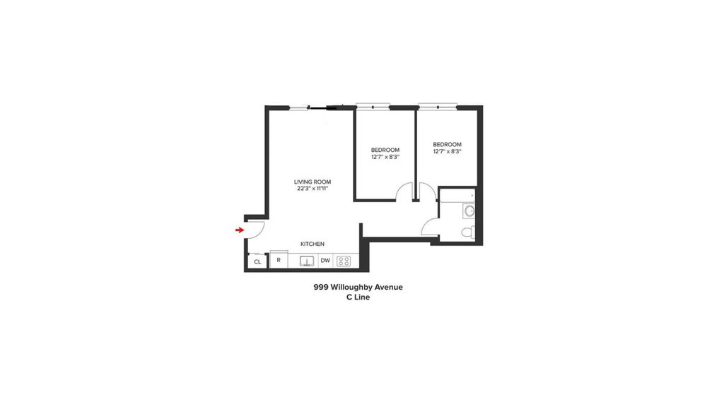 999 Willoughby Avenue, Unit 2C photo 9