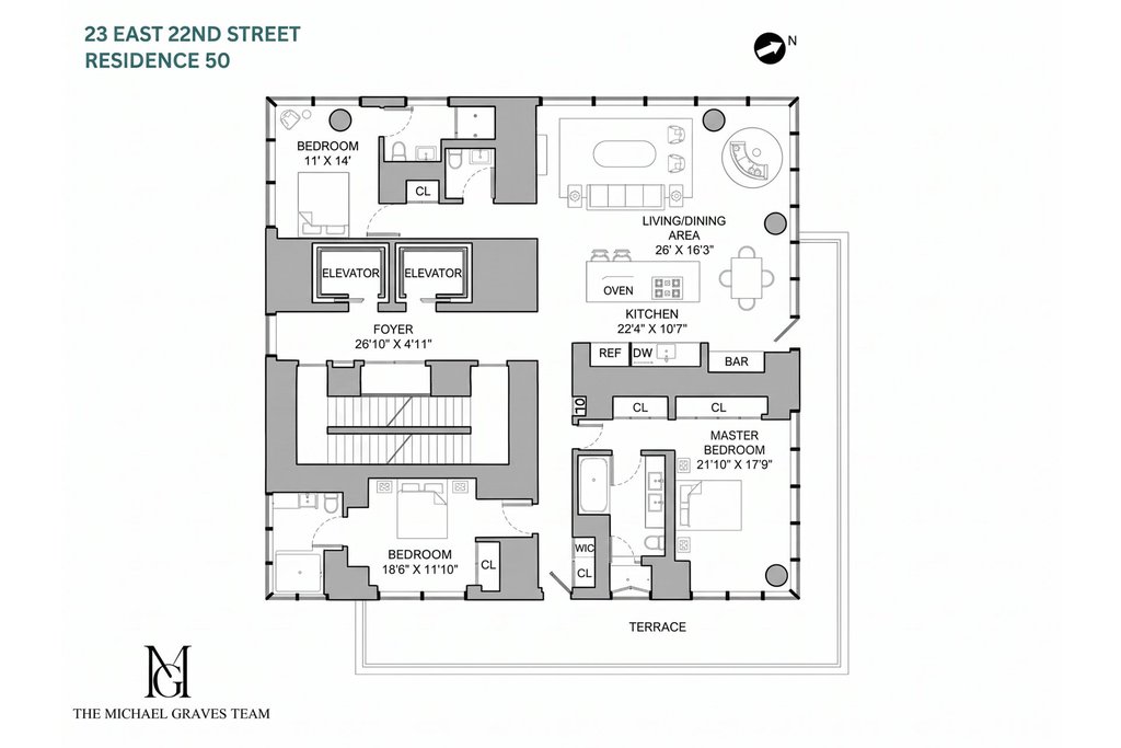 23 East 22nd Street, Unit 50A photo 17