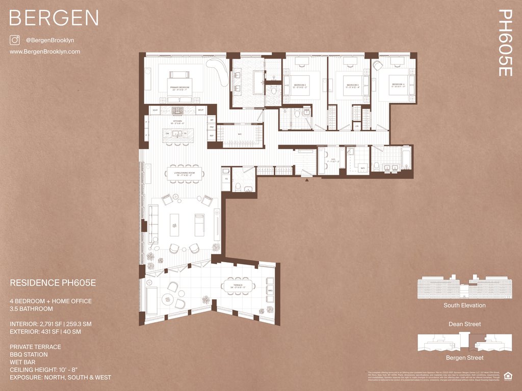 323 Bergen Street, Unit PH605E photo 37