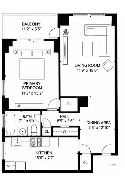 570 Grand Street, Unit H1306 photo 17