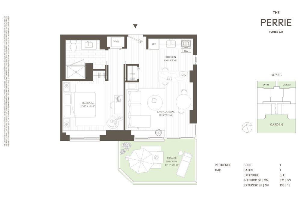 234 East 46th Street, Unit 1505 photo 10