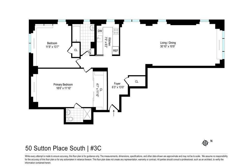 50 Sutton Place South, Unit 3C photo 11