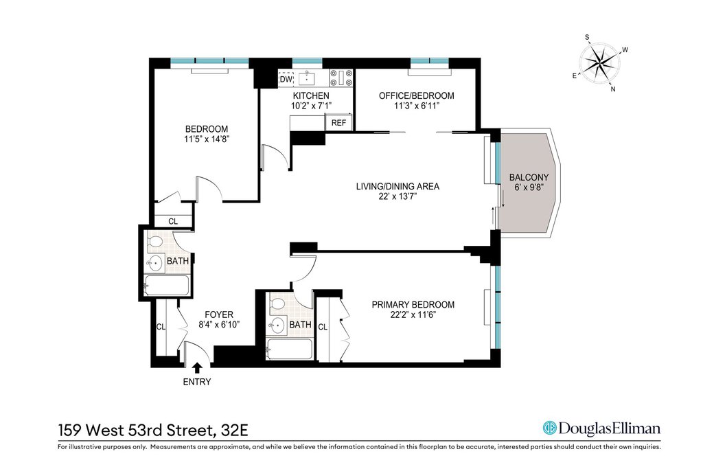 159 West 53rd Street, Unit 32E photo 15