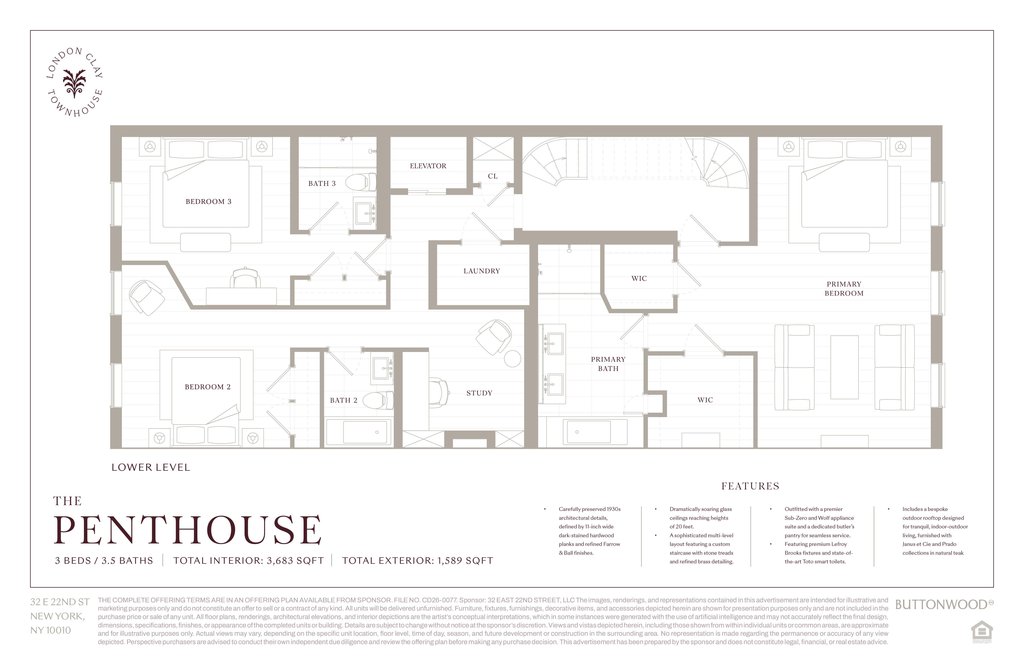 32 East 22nd Street, Unit PH photo 24