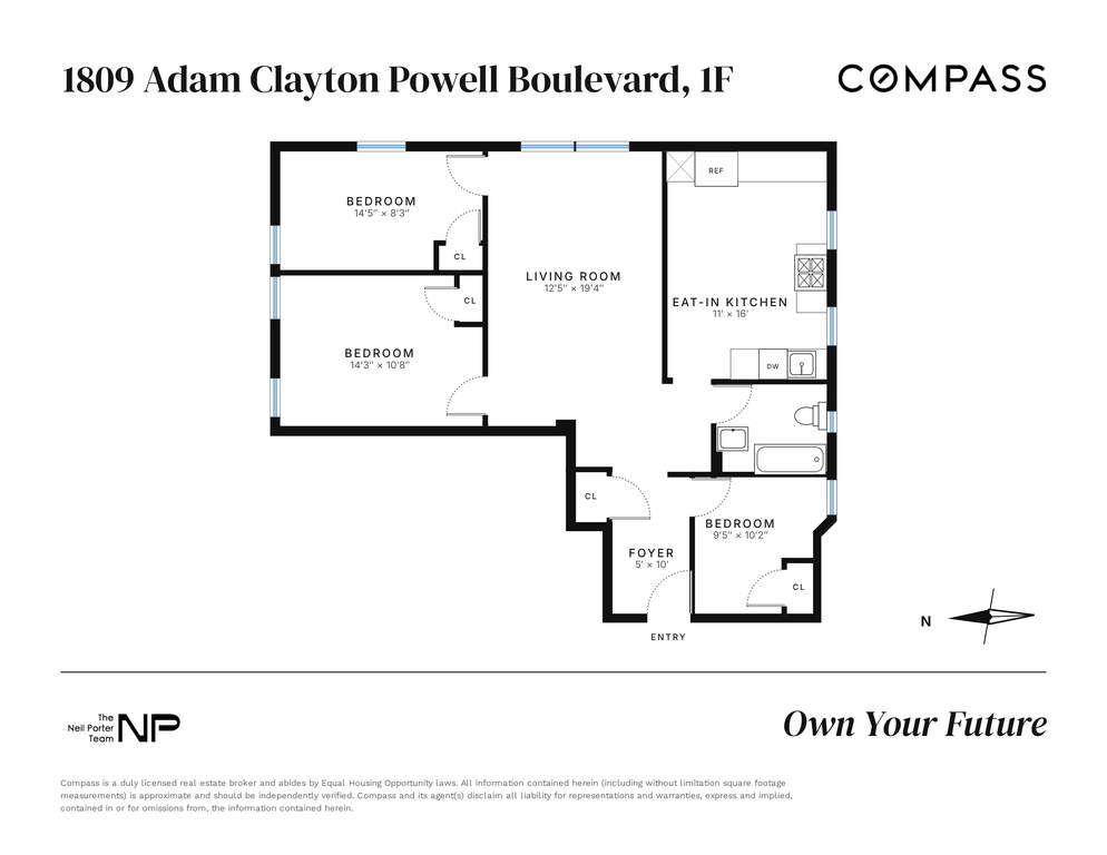 1809 Adam Clayton Powell Junior Boulevard, Unit 1F photo 16