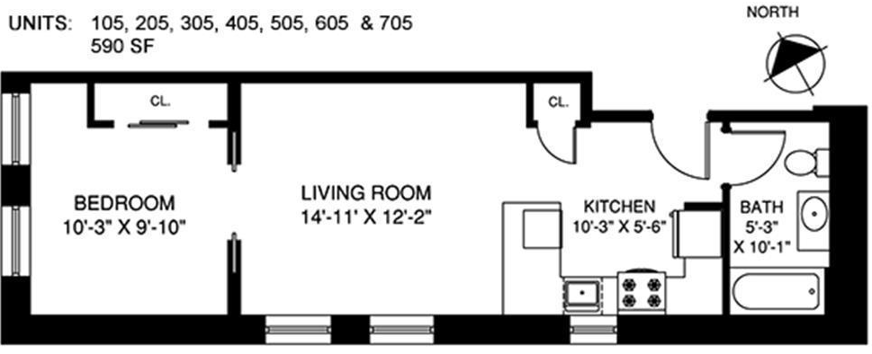 305 West 150th Street, Unit 205 photo 13