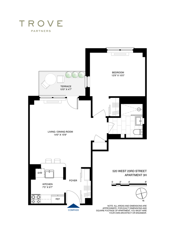 520 West 23rd Street, Unit 3H photo 7