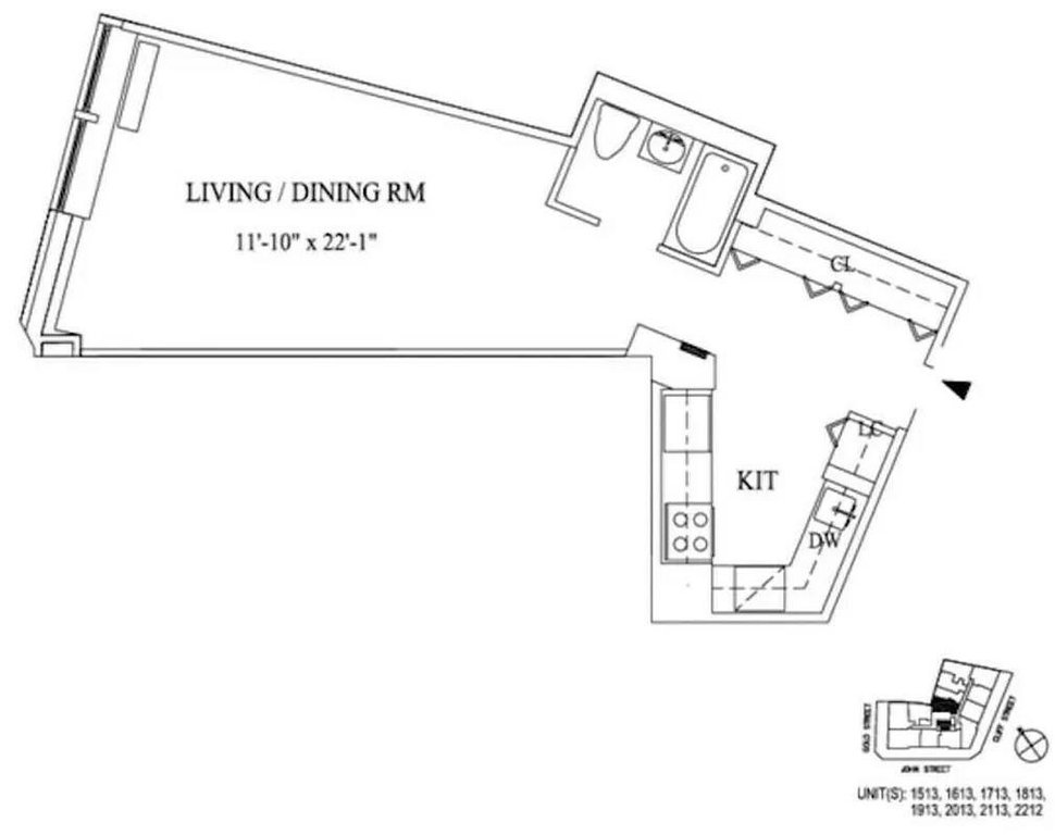 99 John Street, Unit 2212 photo 13