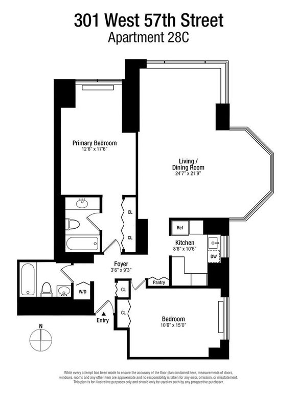 301 West 57th Street, Unit 28C photo 15