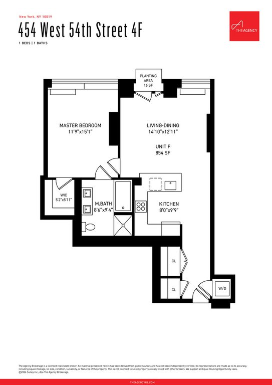 454 West 54th Street, Unit 4F photo 12