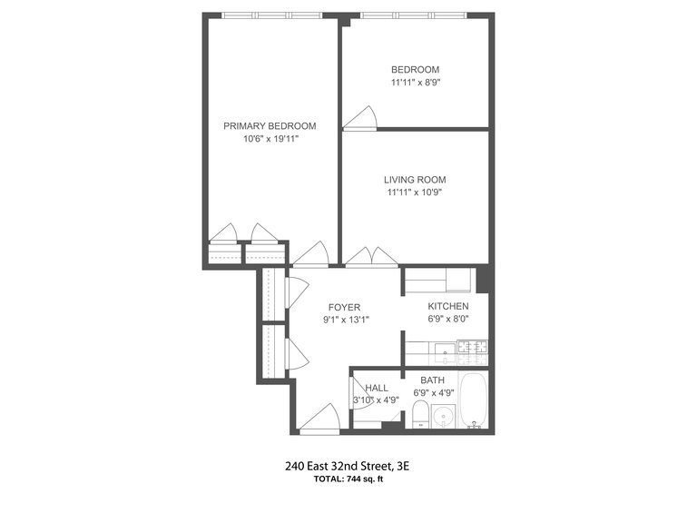 240 East 32nd Street, Unit 3E photo 12