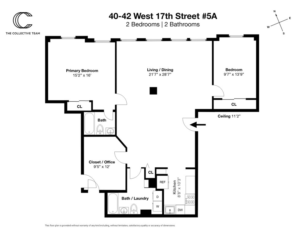 40 West 17th Street, Unit 5A photo 8