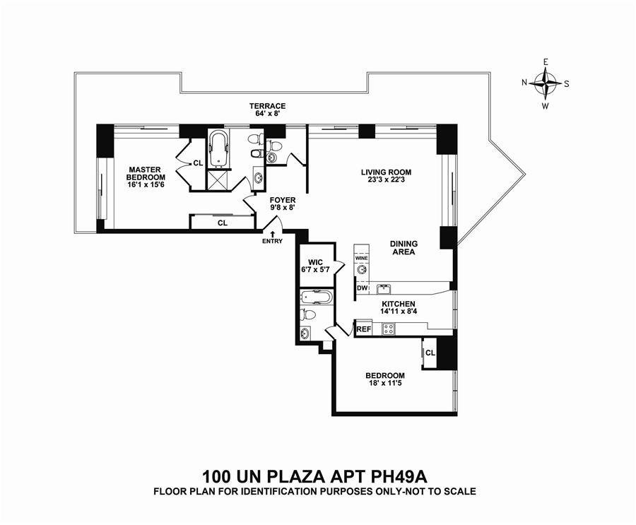 100 United Nations Plaza, Unit PH49A photo 13
