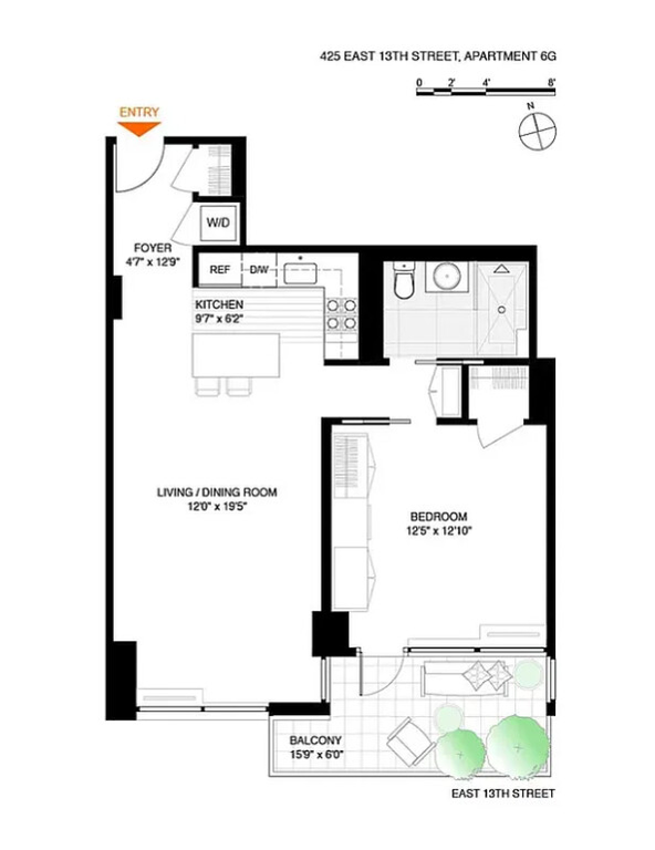 425 East 13th Street, Unit 6G photo 6