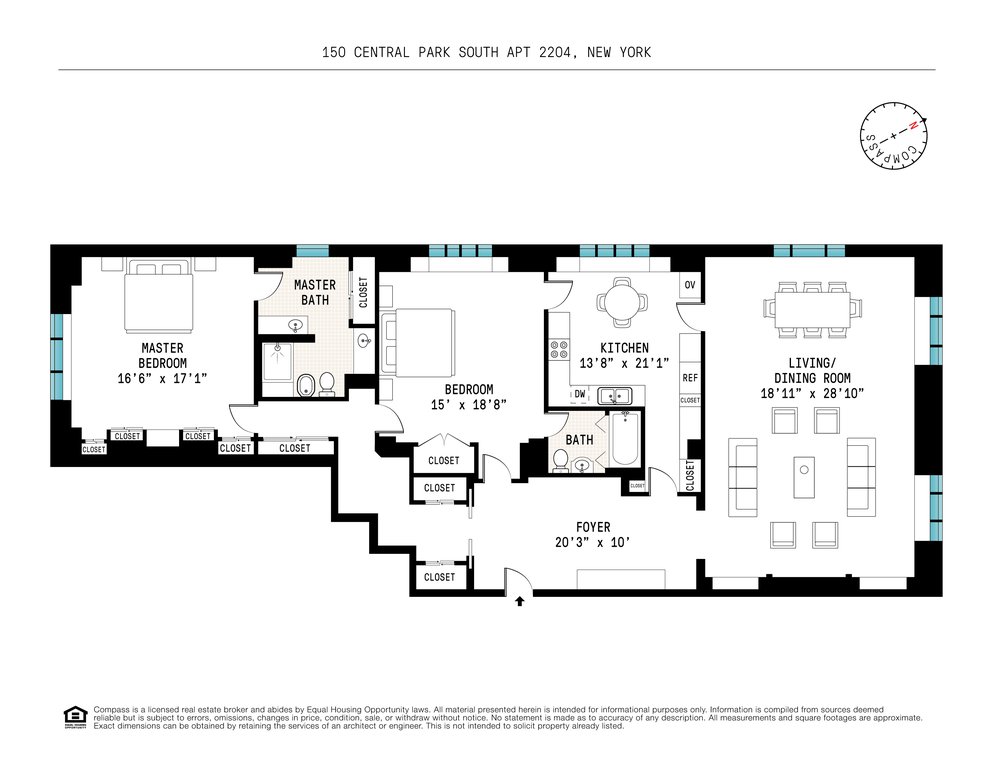 150 Central Park South, Unit 2204 photo 39