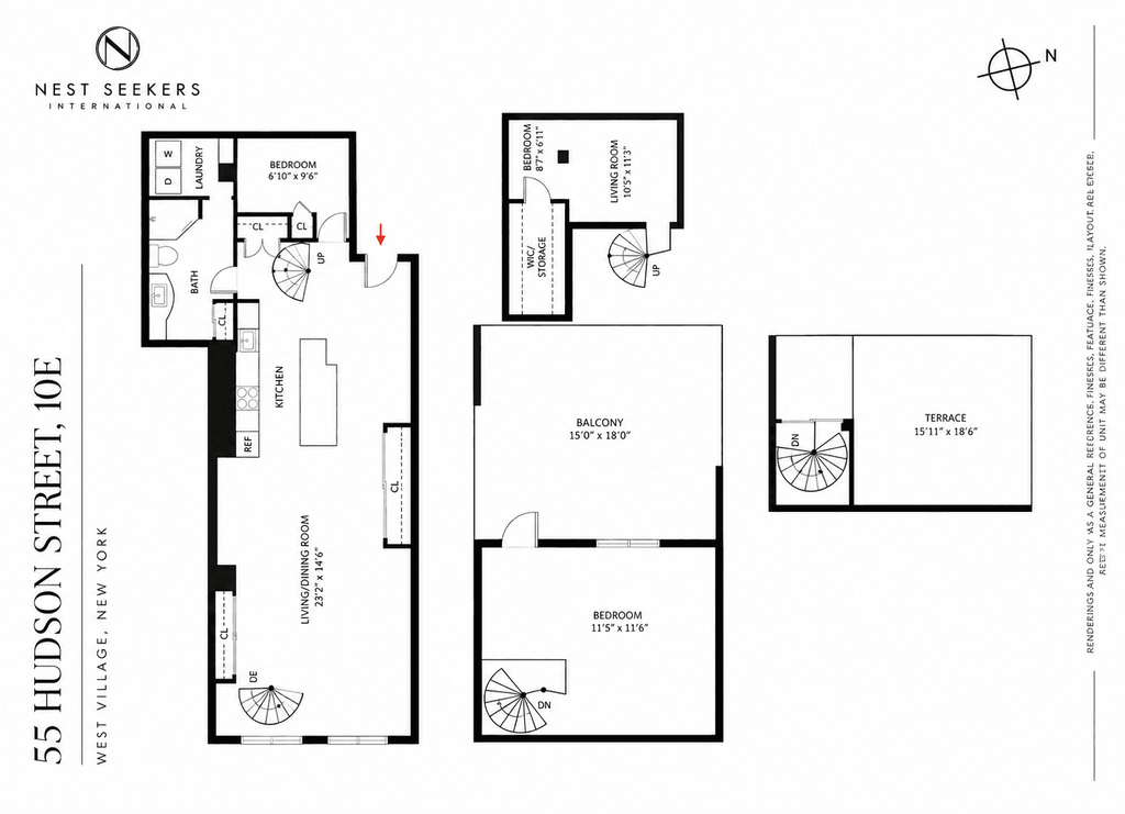 55 Hudson Street, Unit PHE photo 10