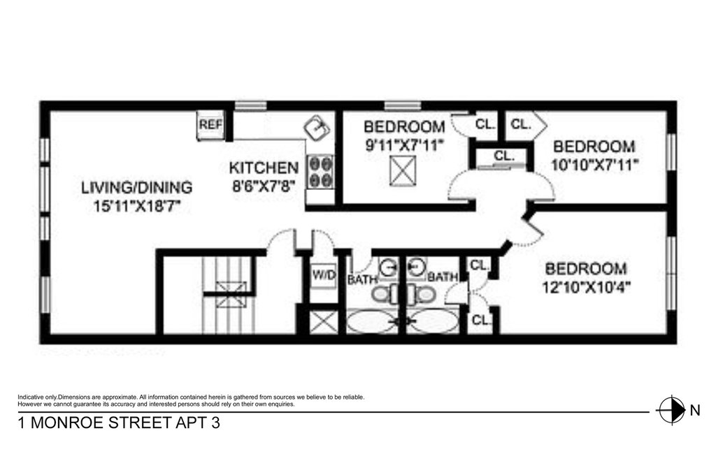 1 Monroe Street, Unit 3 photo 10