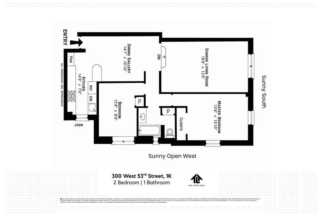 300 West 53rd Street, Unit 1K photo 7