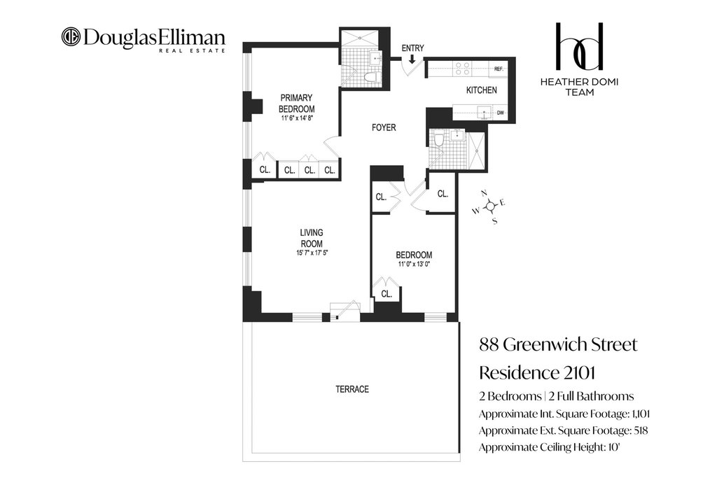 88 Greenwich Street, Unit 2101 photo 41