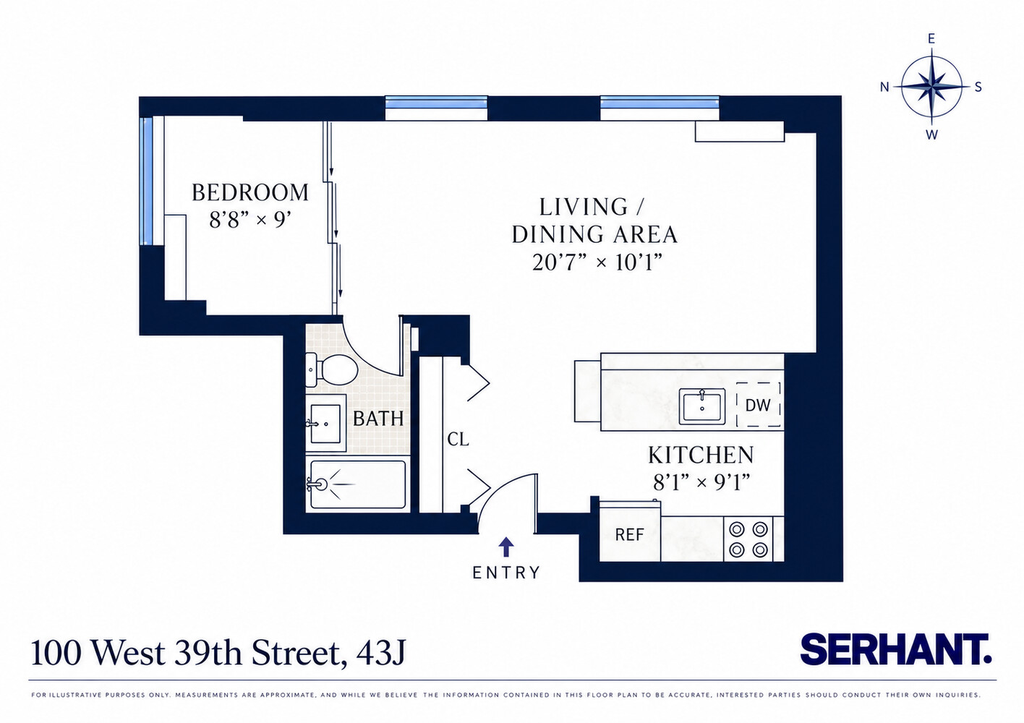 100 West 39th Street, Unit 43J photo 12
