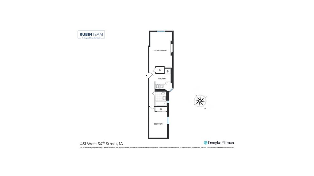 431 West 54th Street, Unit 1A photo 2