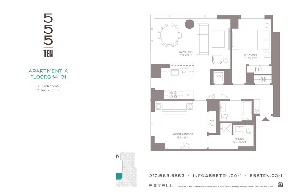 555 Tenth Avenue, Unit 19A photo 19
