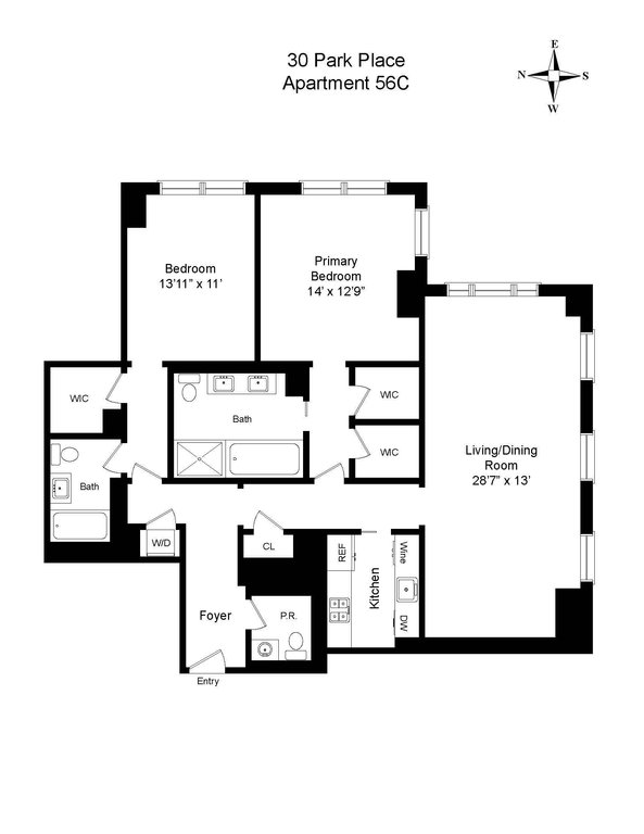 30 Park Place, Unit 56C photo 11