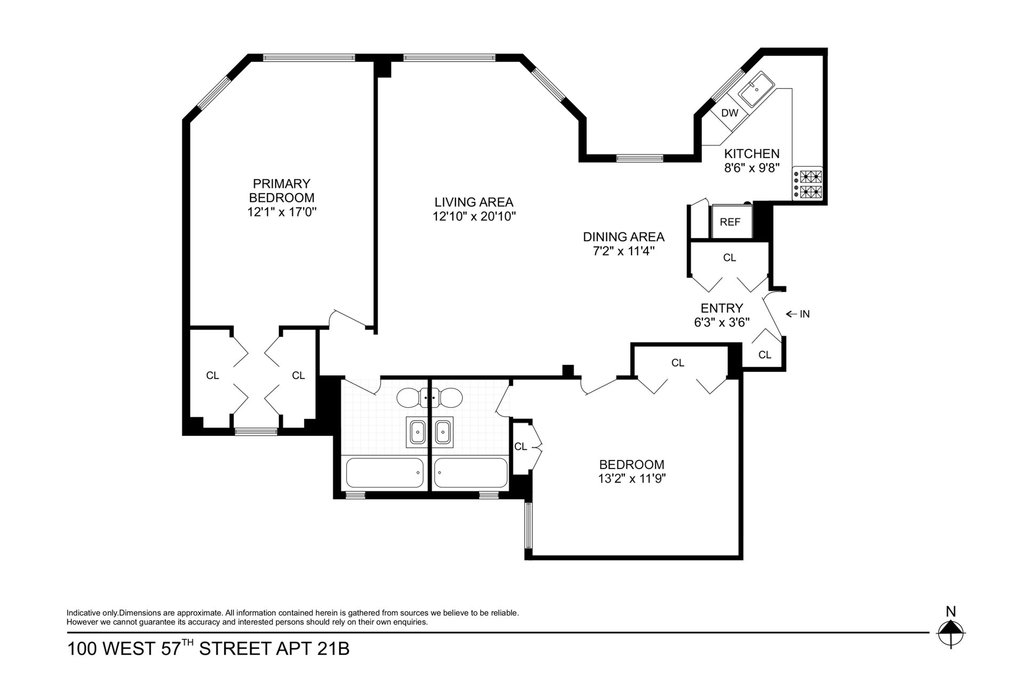 100 West 57th Street, Unit 21B photo 6