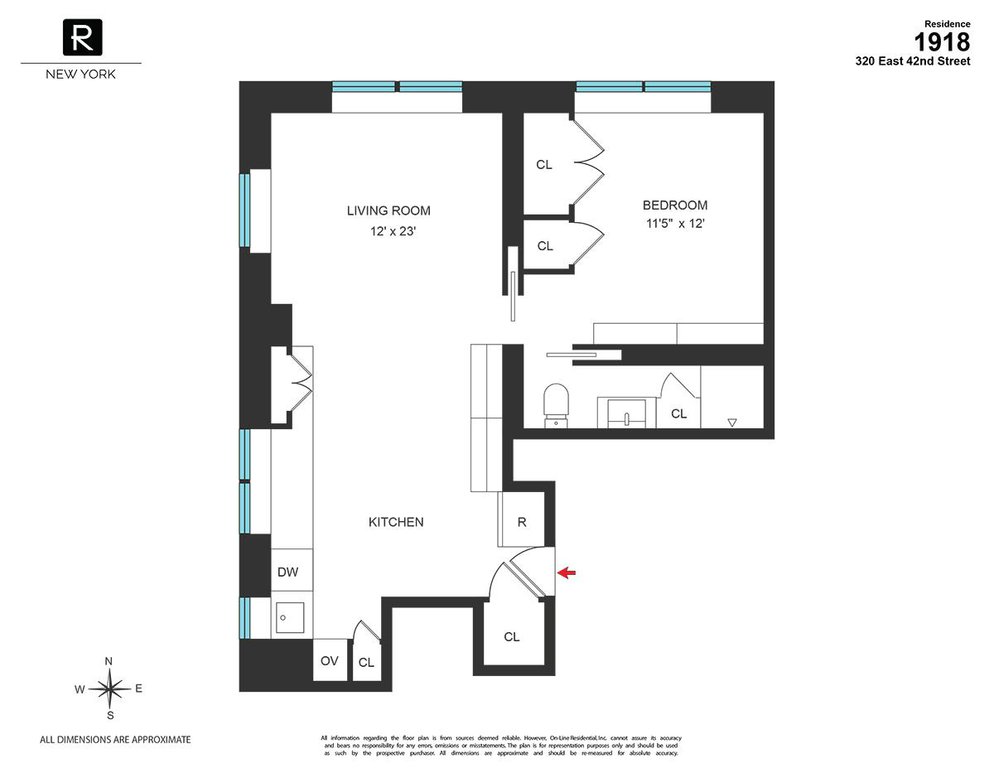 320 East 42nd Street, Unit 1918 photo 12