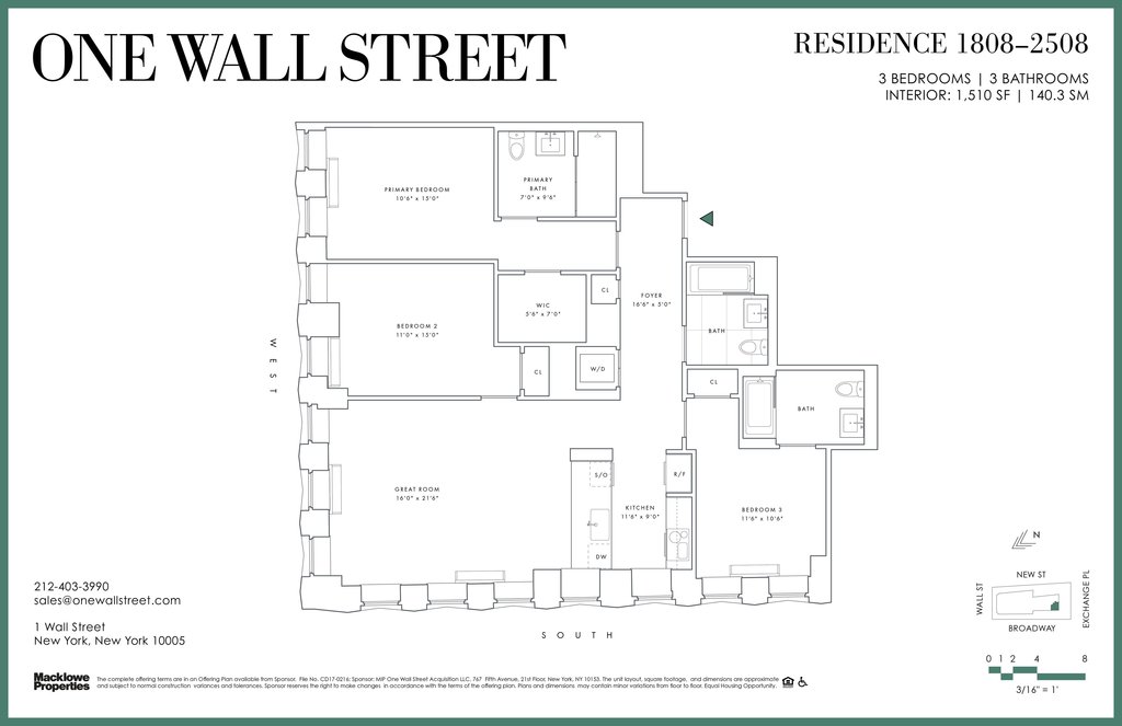 1 Wall Street, Unit 1908 photo 11