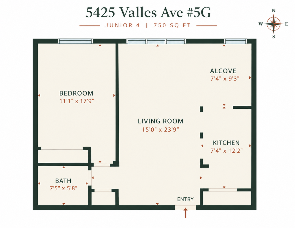 5425 Valles Avenue, Unit 5G photo 11