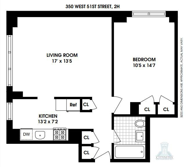 350 West 51st Street, Unit 2H photo 11