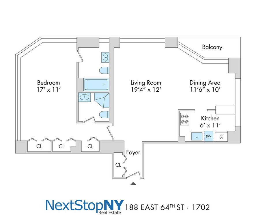 188 East 64th Street, Unit 1702 photo 17