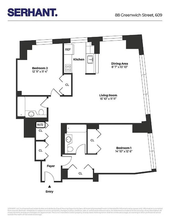 88 Greenwich Street, Unit 609 photo 10