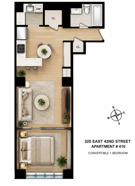 320 East 42nd Street, Unit 410 photo 8
