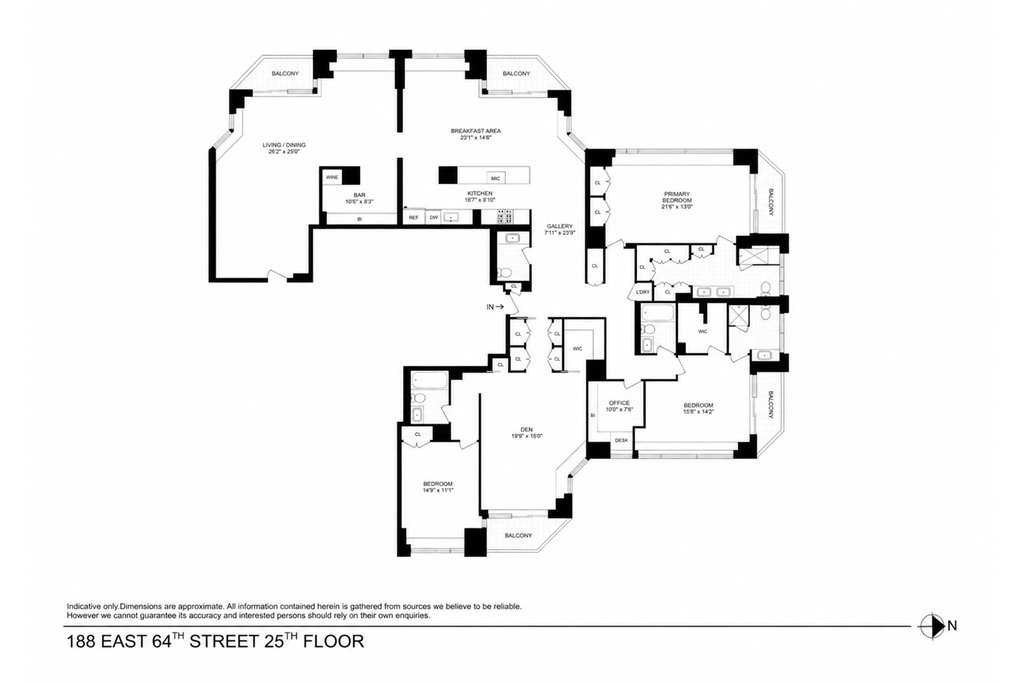 188 East 64th Street, Unit 2506 photo 29