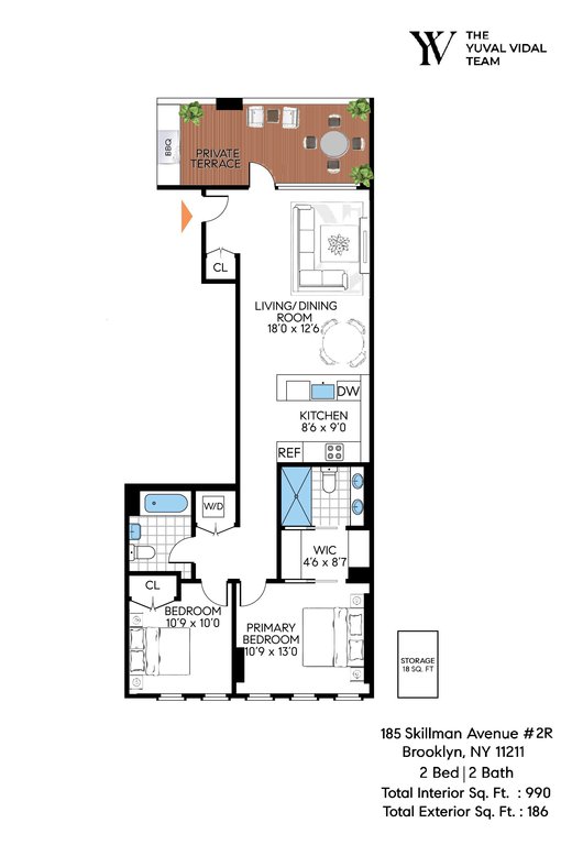 185 Skillman Avenue, Unit 2R photo 12