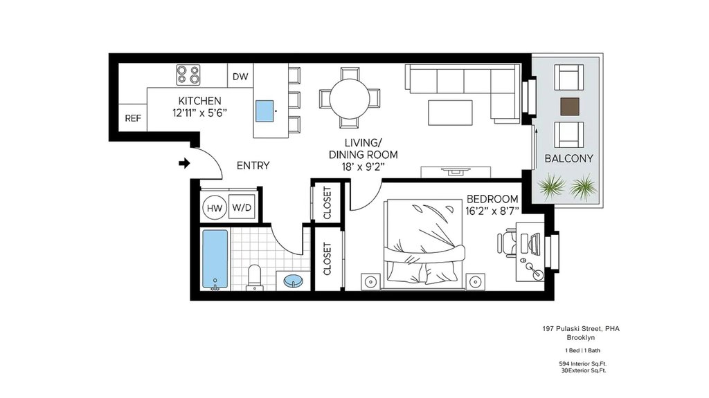 197 Pulaski Street, Unit PHA photo 7