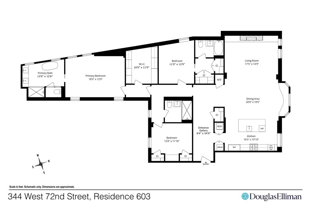 344 West 72nd Street, Unit 603 photo 26