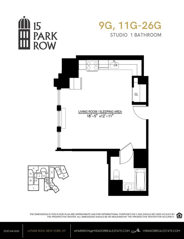 15 Park Row, Unit 14G photo 24