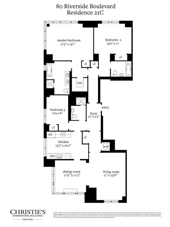 80 Riverside Boulevard, Unit 21C photo 13